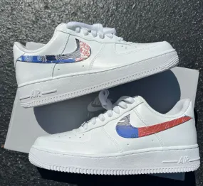 Artistic Pattern Smudge Custom Air Force 1