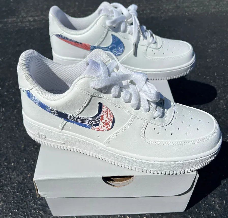 Artistic Pattern Smudge Custom Air Force 1