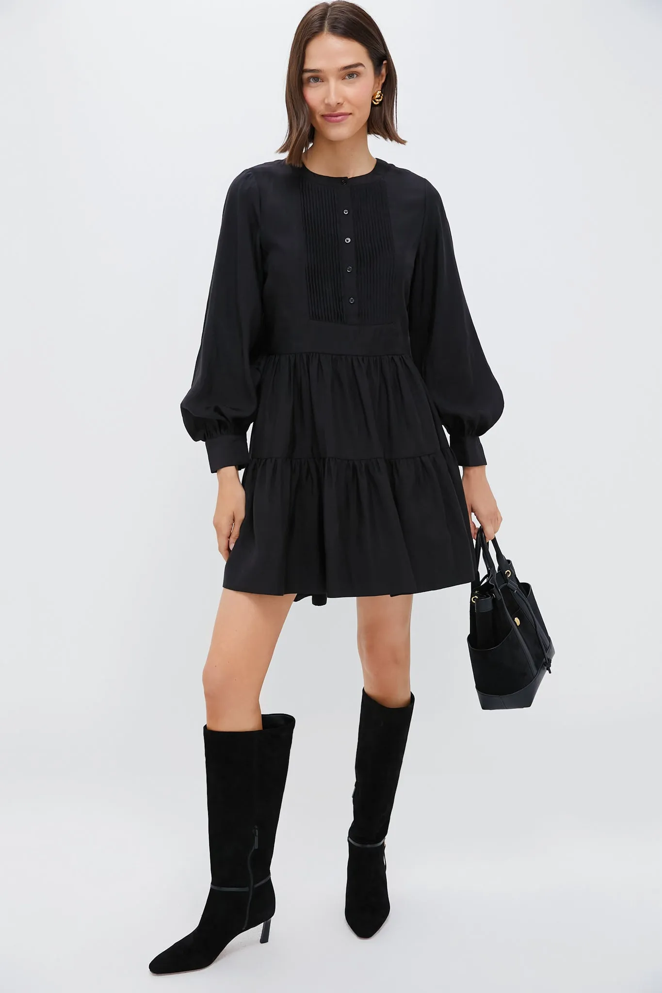 Black Amie Mini Dress