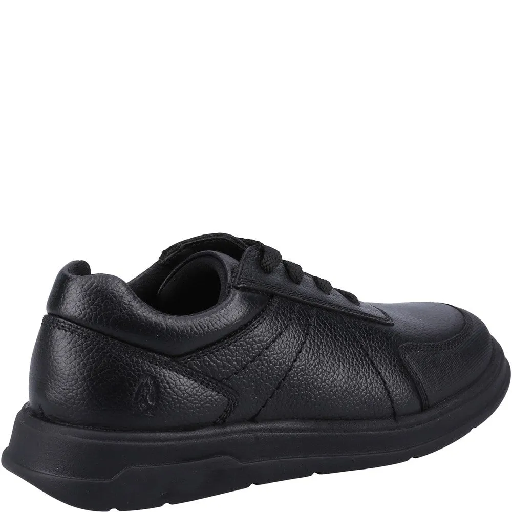 Black Robert Senior School Shoes