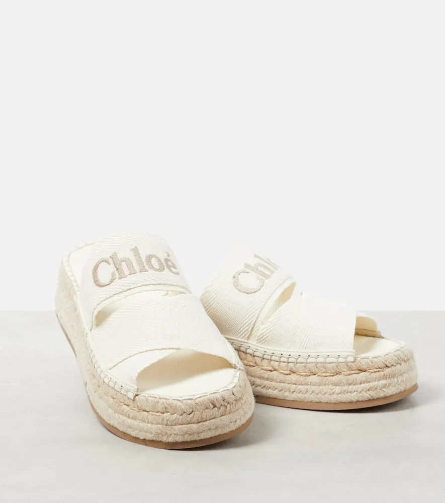 Chloe Mila canvas espadrilles