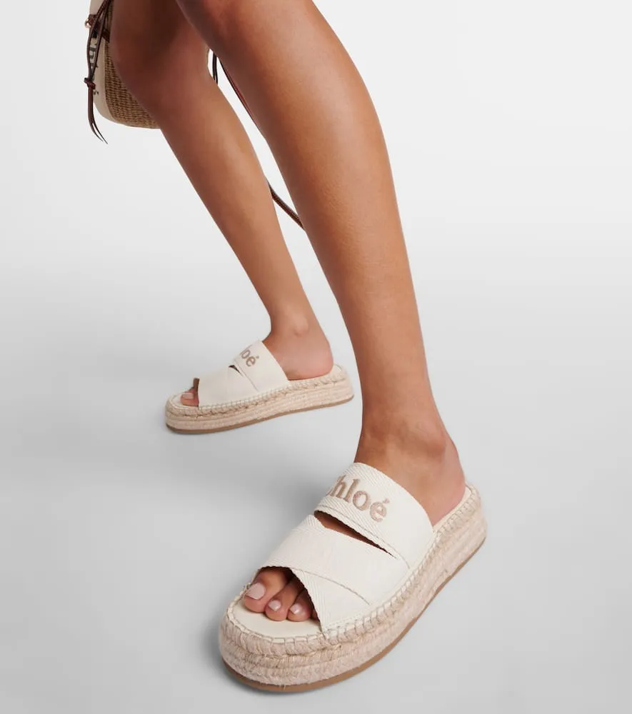 Chloe Mila canvas espadrilles