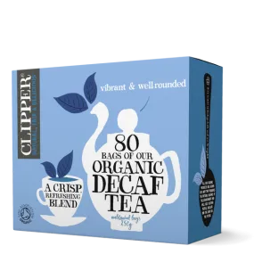 Clipper Organic Everyday Decaf Tea 80 Unbleached Bags