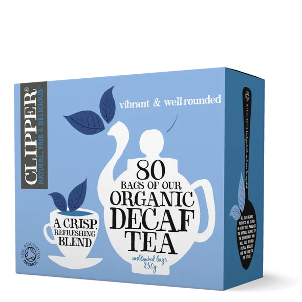 Clipper Organic Everyday Decaf Tea 80 Unbleached Bags