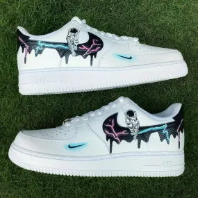 Cyberpunk Astronaut Custom Air Force 1