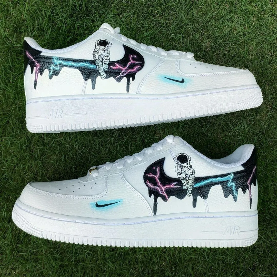 Cyberpunk Astronaut Custom Air Force 1