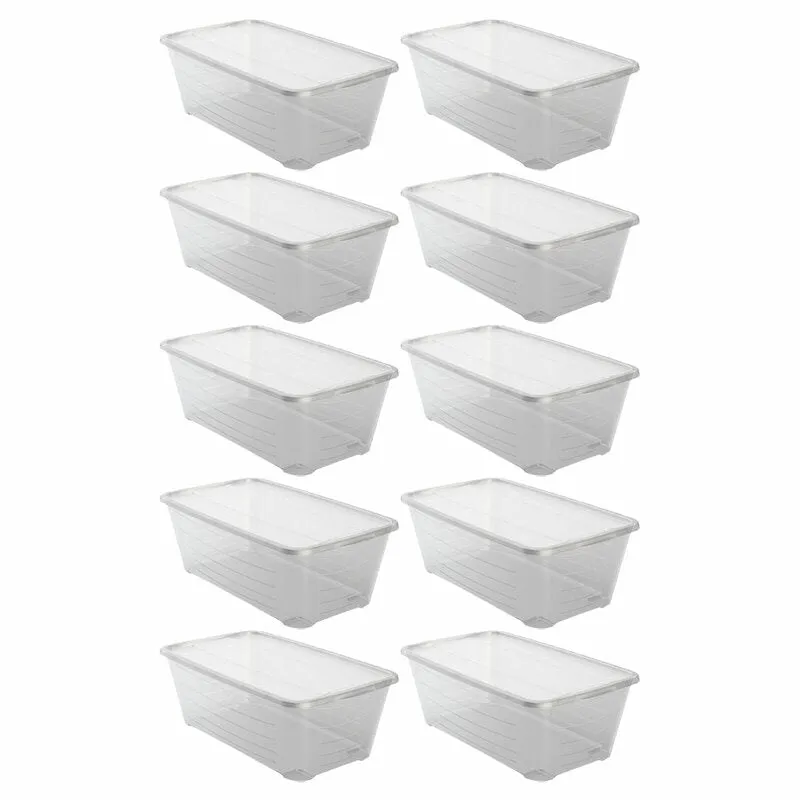Earcha Shoe Storage Box (Set of 10)