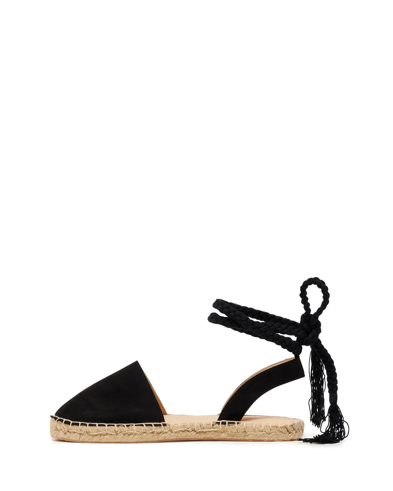Epernay Espadrille Flat Black