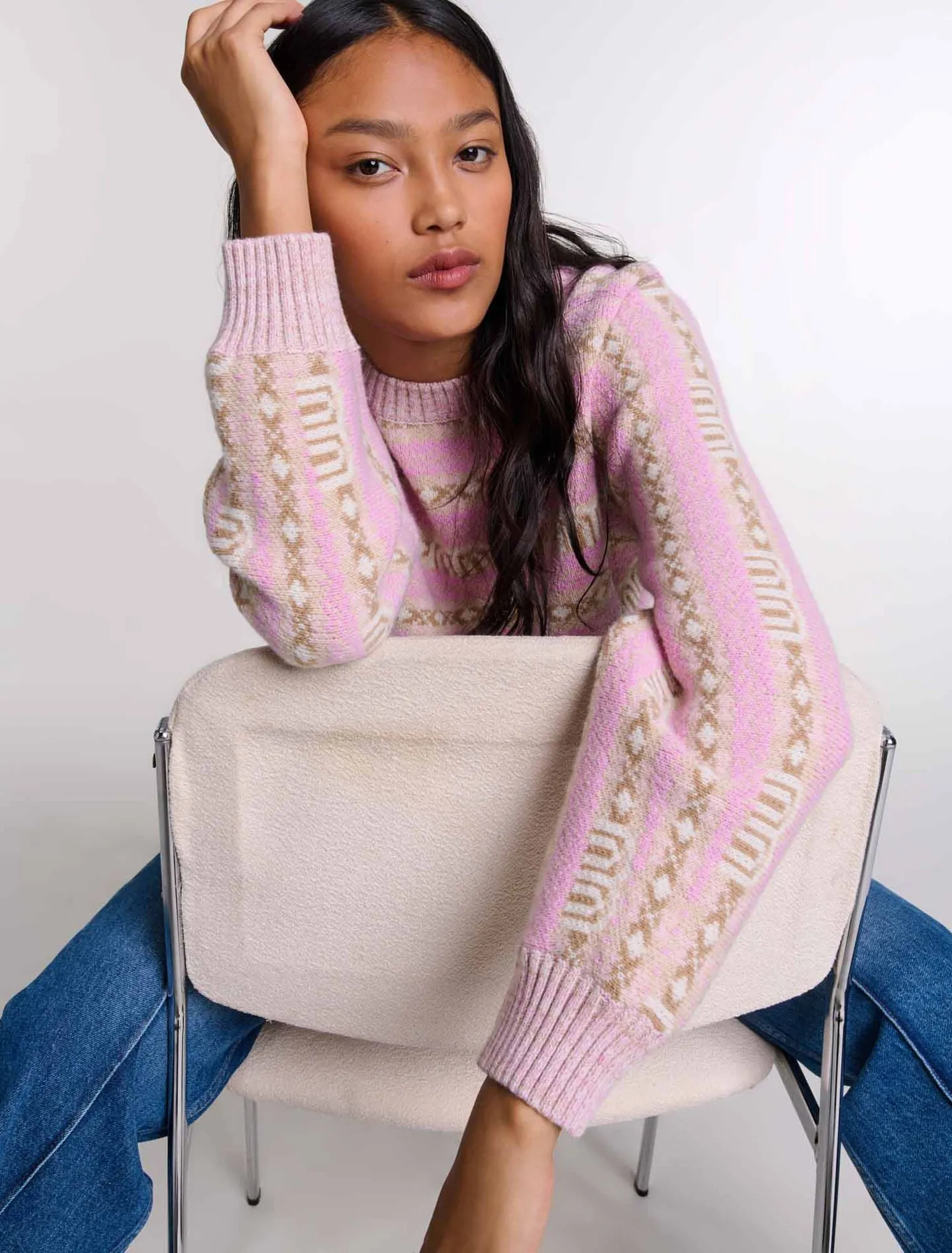 Jacquard jumper