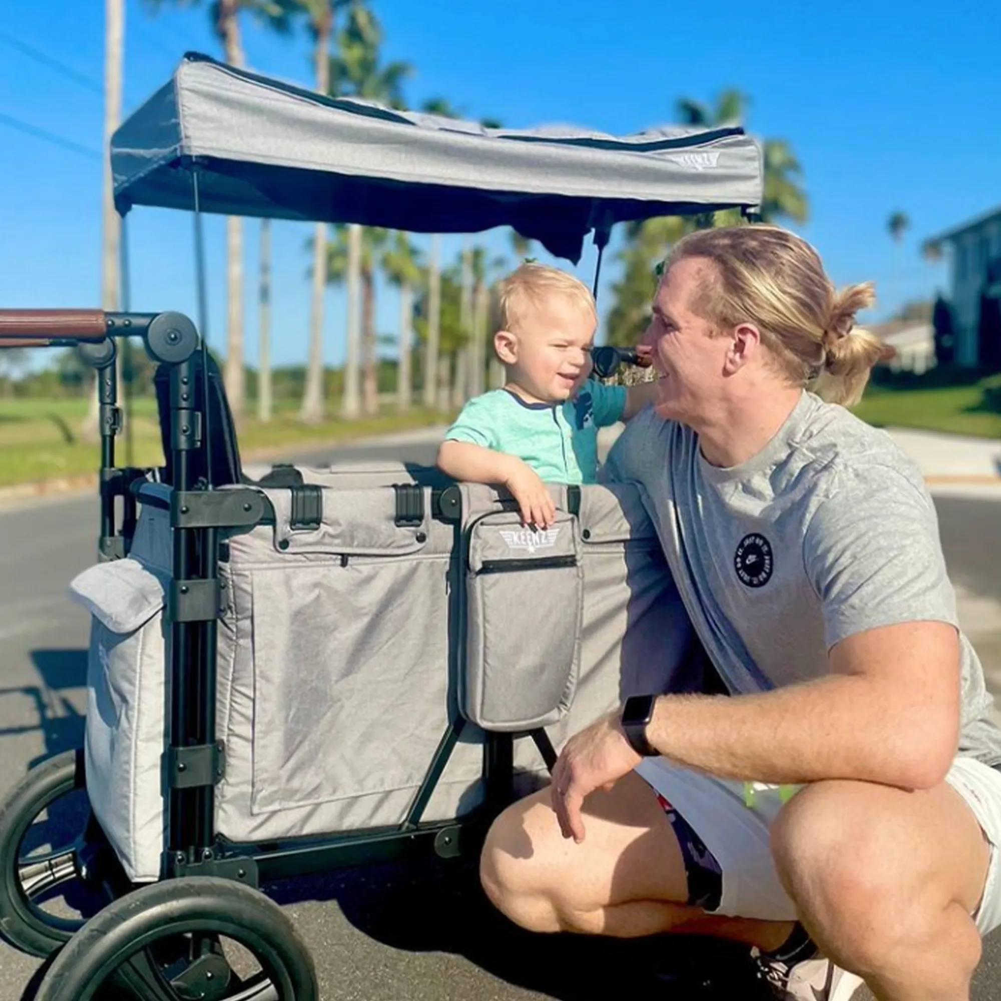 Keenz Xc - Luxury Comfort Stroller Wagon 2 Passenger