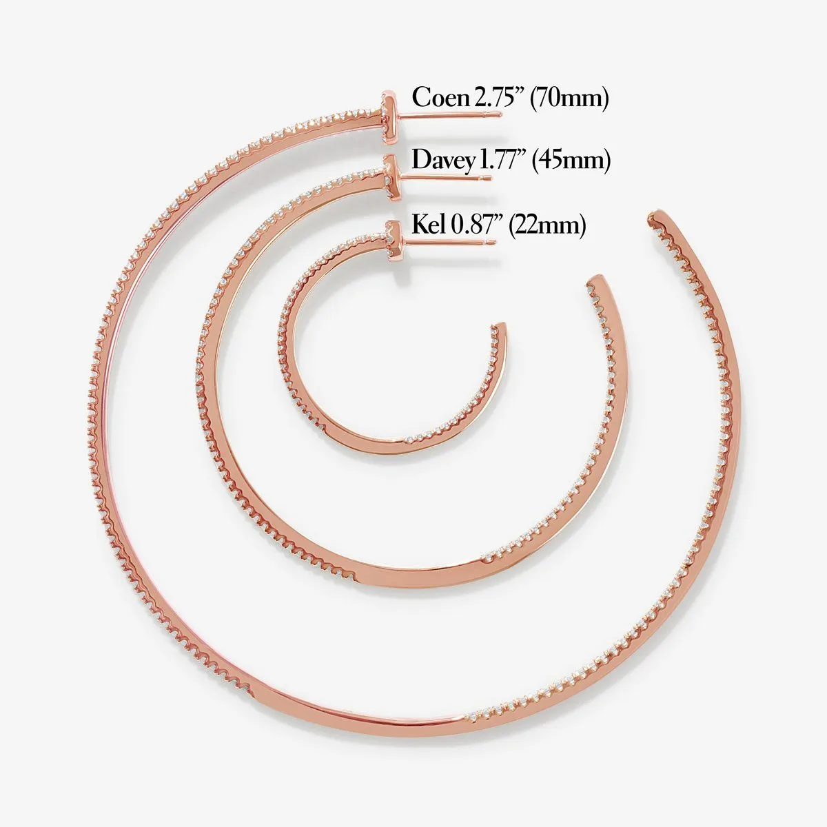 Kel hoop earrings