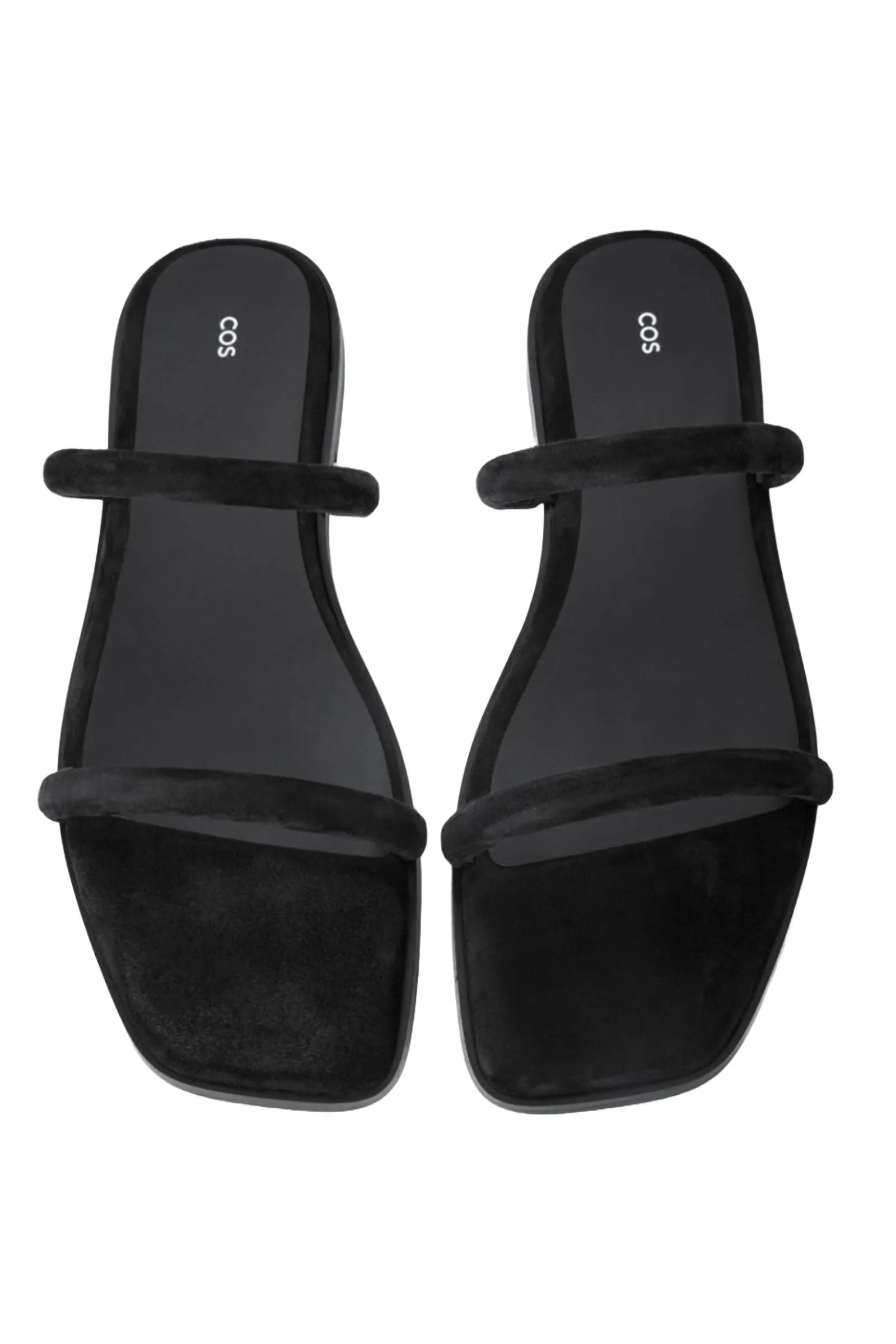 Minimal Suede Sandals