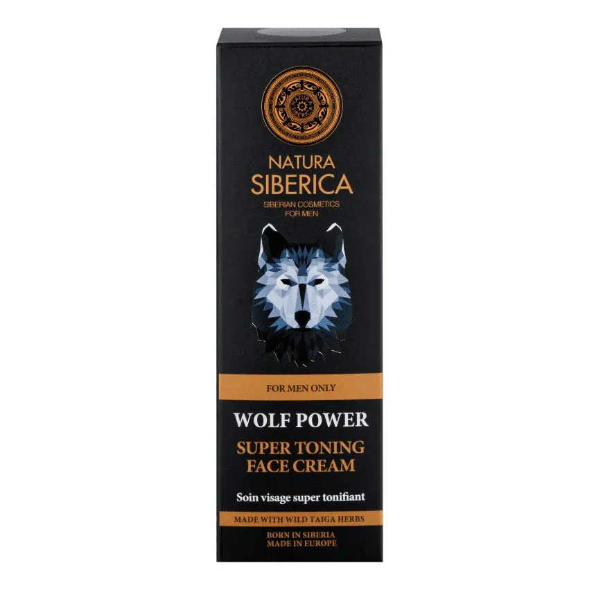 Natura Siberica Wolf Power Super Toning Face Cream 50ml