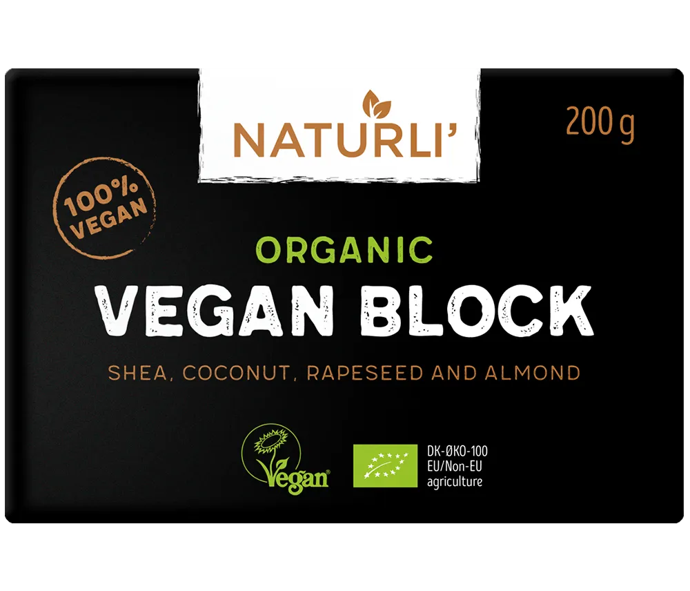 Naturli Organic Vegan Block Alternative to Butter 200g