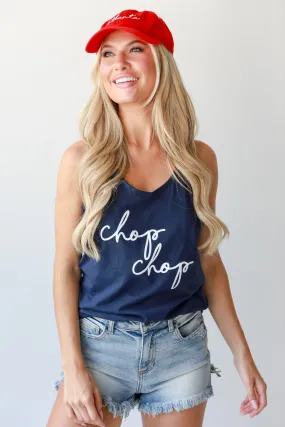 Navy Chop Chop Tank