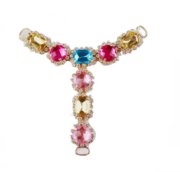 Rhinestone Shoes Decoration Chain