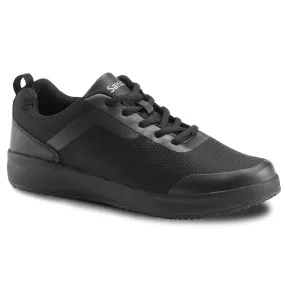 Sanita Concave Mens Black Sneaker