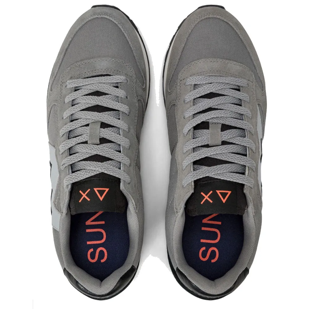 Scarpe Uomo Sun68 Sneakers Jaki Solid Grigio Medio - Z44113