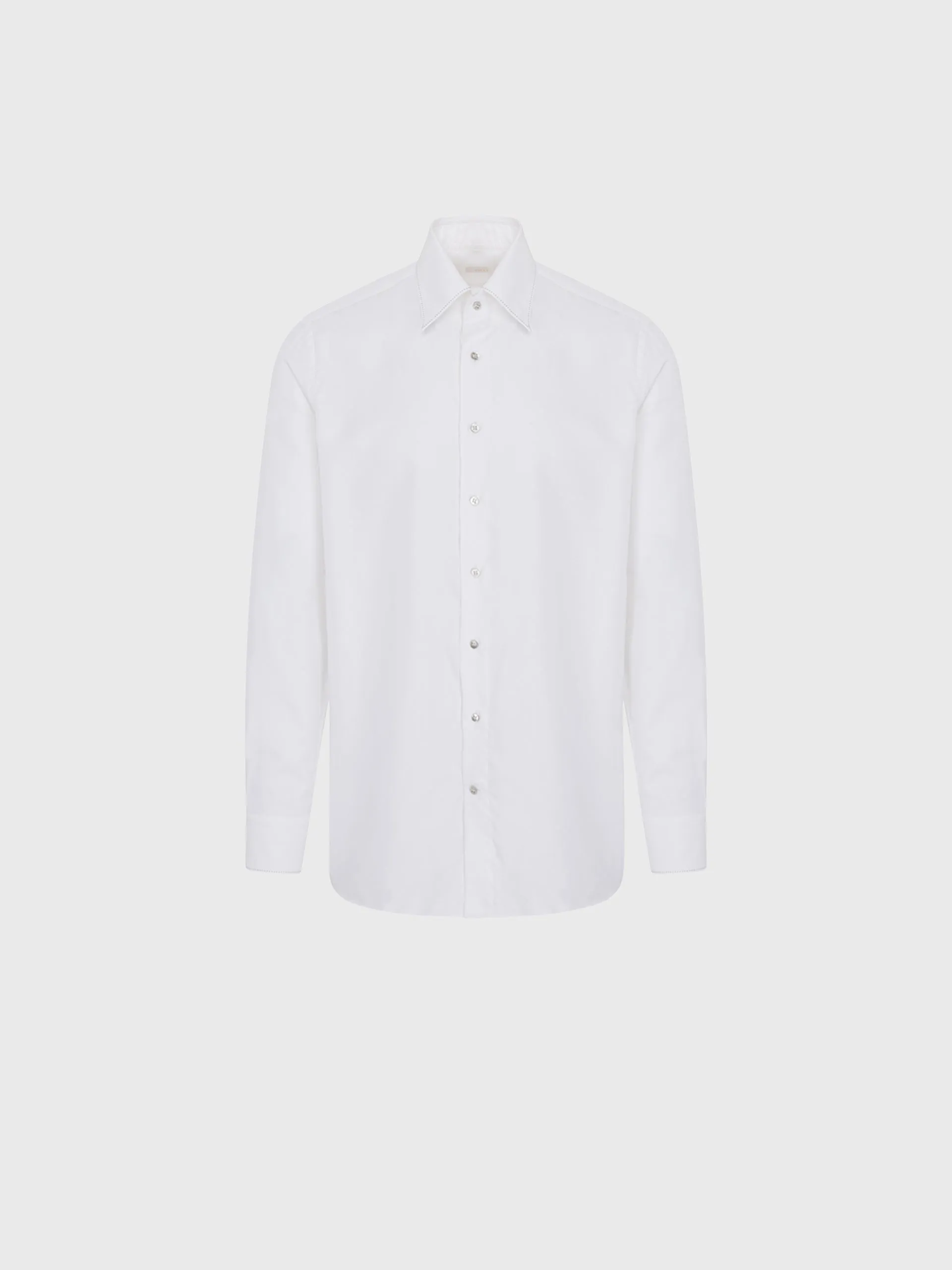 Silk Blend Long Sleeve Shirt