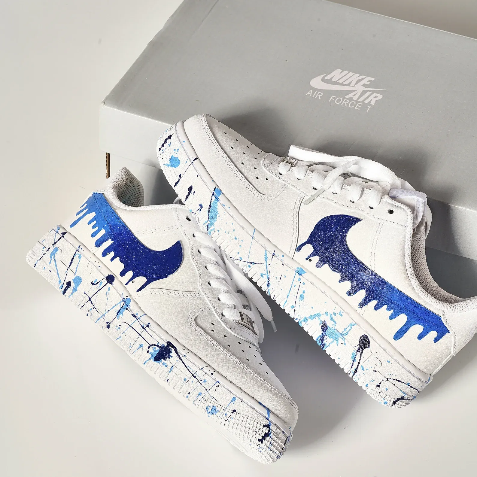 Starry Blue Custom Air Force 1