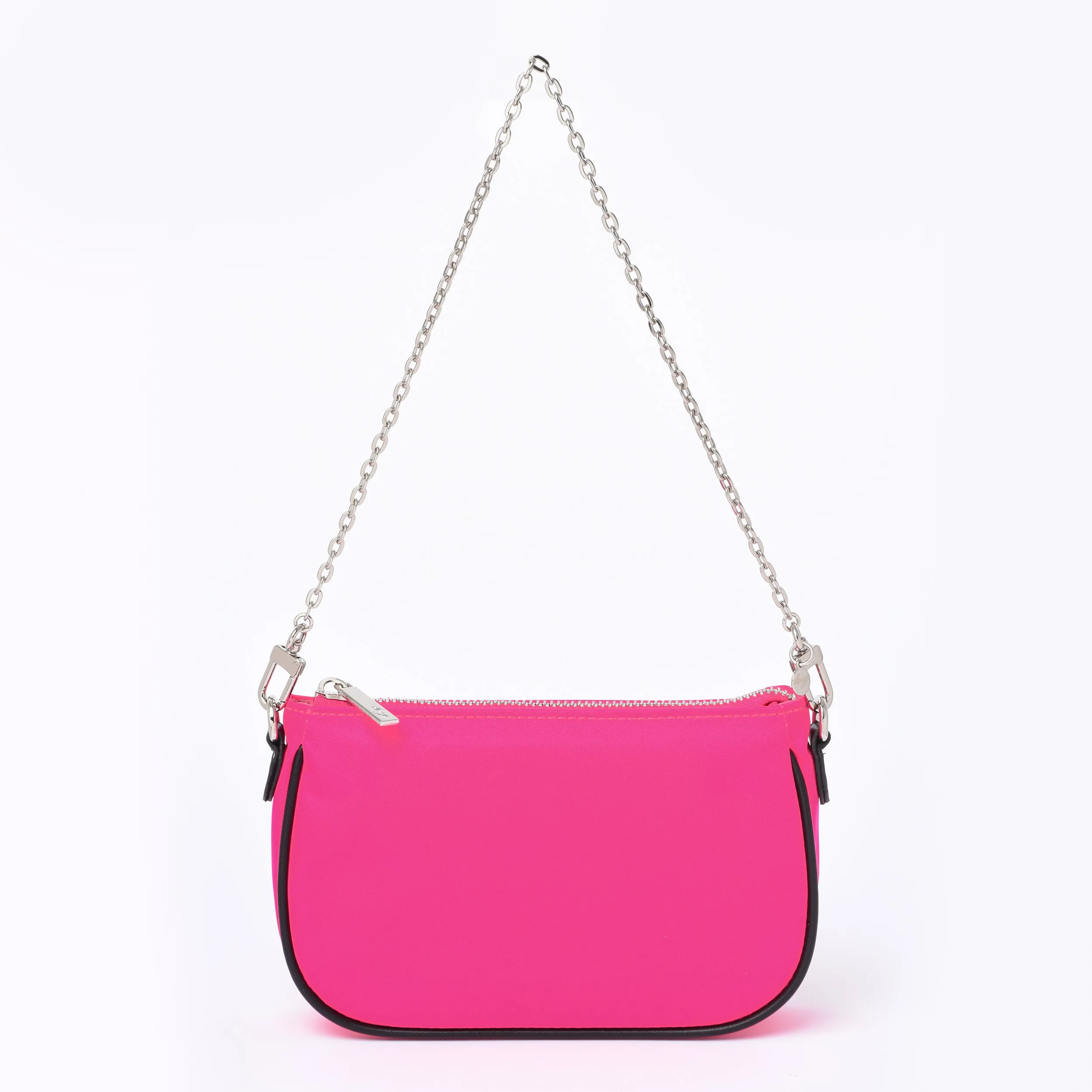 The "URBAN POCHETTE" Nylon and leather Pouch - 3 colors