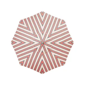 The Resort Market Umbrella - Octagon - Canopy 8' - Bistro Pink Stripe