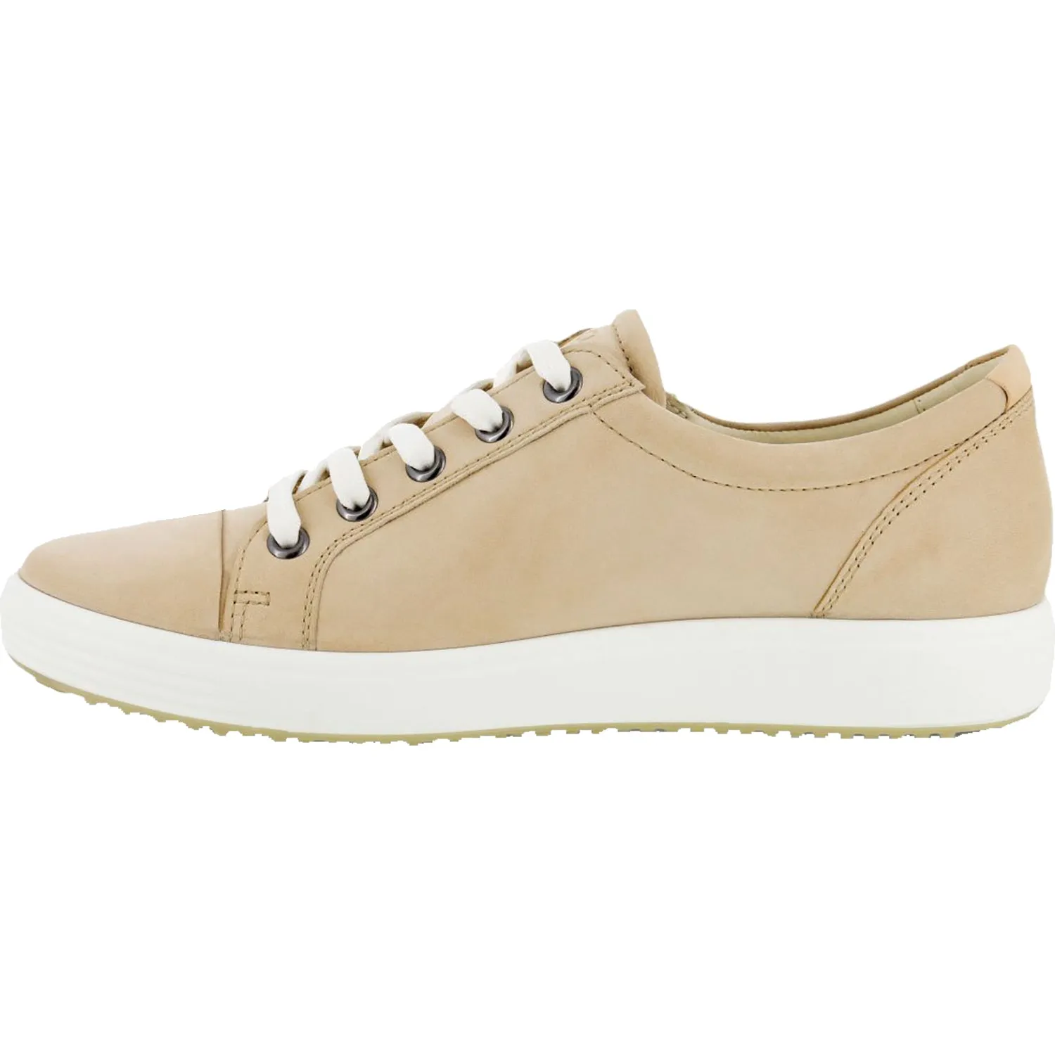 Women's Ecco Soft 7 Zip Beige Nubuck